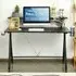 Single Shelf Gaming Computer Desk - Black