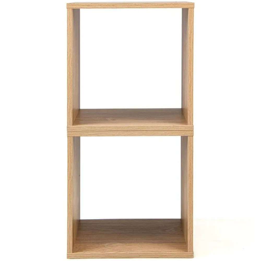 Stackable Nightstand Set of 2 - Natural