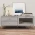 TV Stand with Storage Compartments - Grey