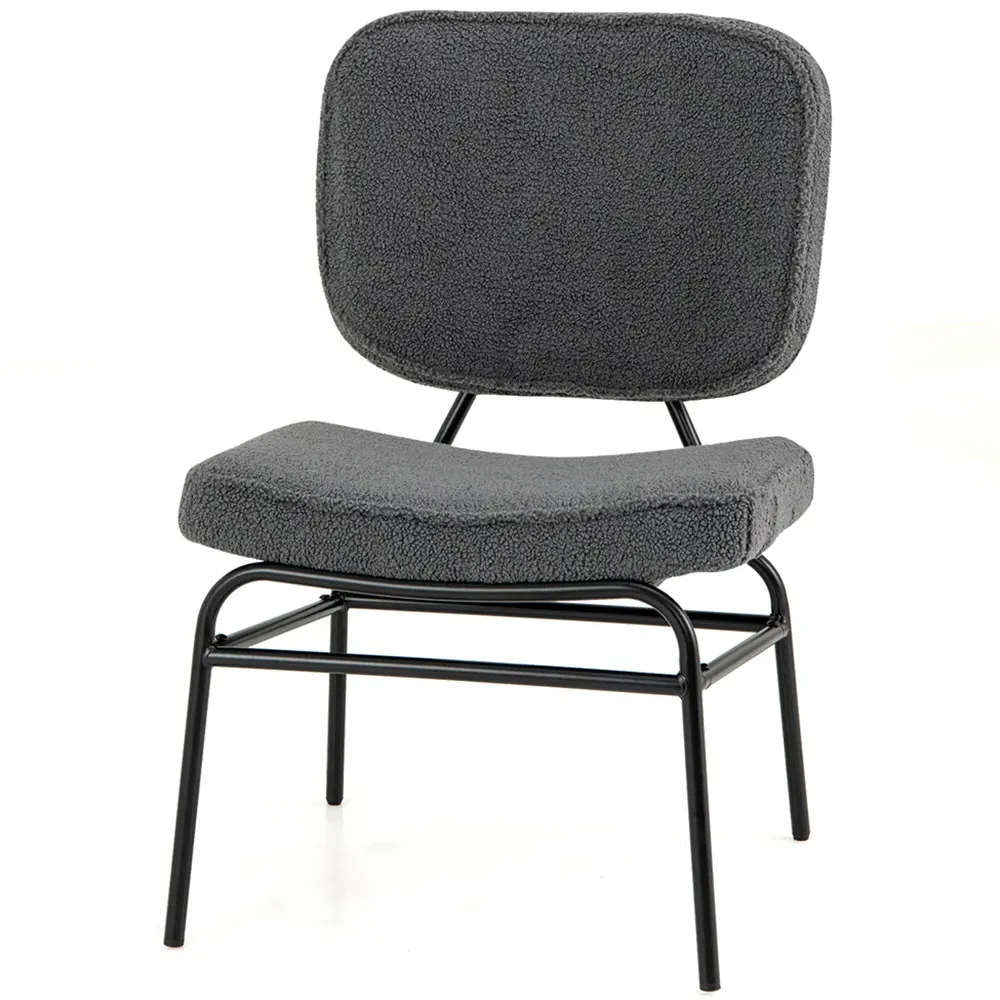 Upholstered Accent Chair - Grey