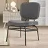 Upholstered Accent Chair - Grey