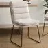 Upholstered Accent Chair - White