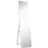 White Wooden Free Standing Mirror - White