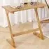Z-Shaped Sofa Side Table - Natural, Bamboo