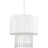 Winni Beaded Voile Easyfit Lamp Shade - White