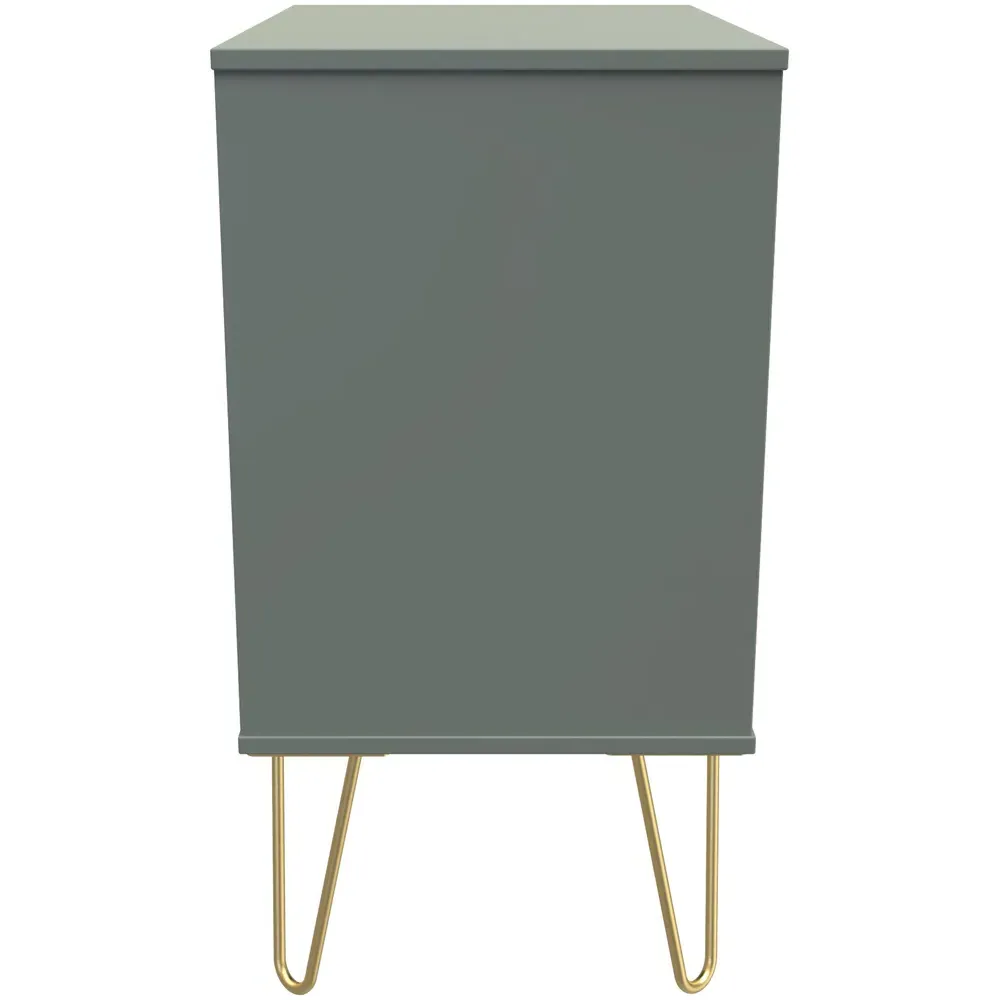 3 Drawer Chest of Drawers - Green