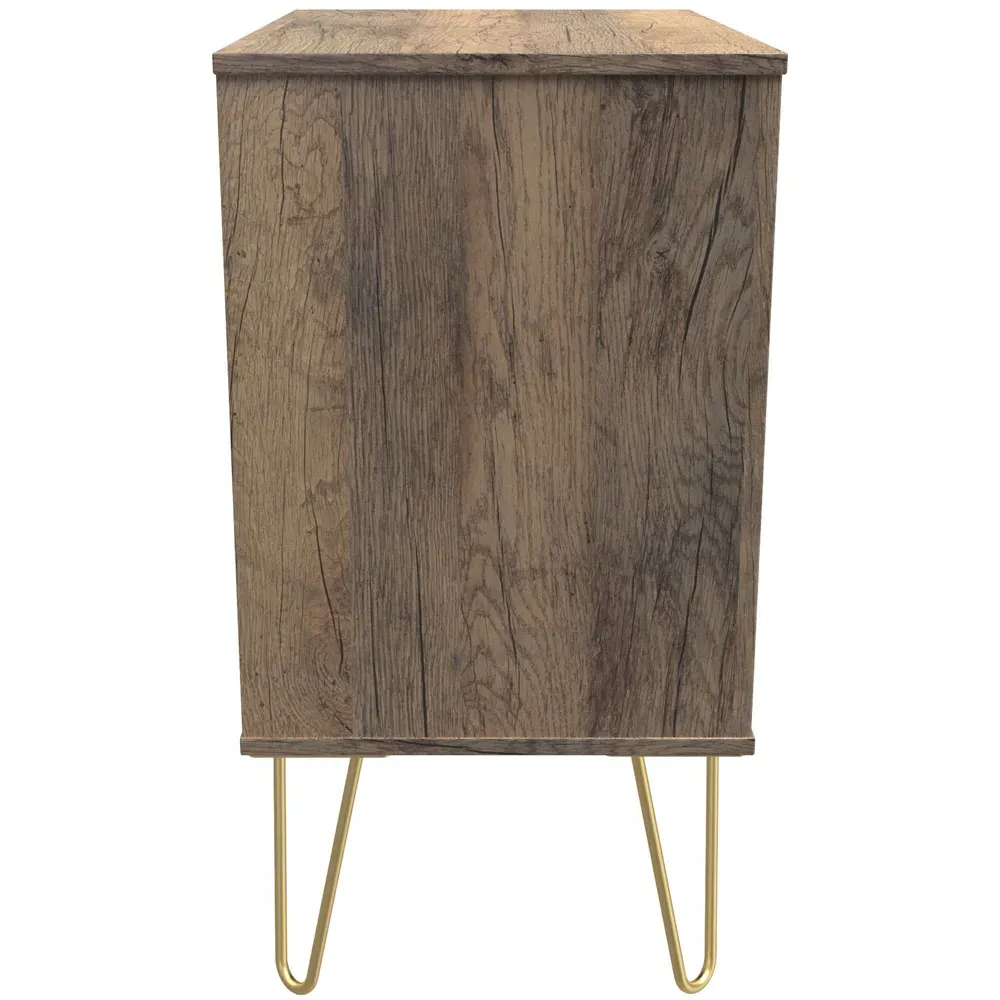 3 Drawer Chest of Drawers - White, Oak