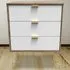 3 Drawer Chest of Drawers - White, Oak