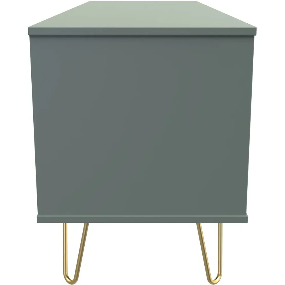 4 Drawer Chest of Drawers - Green