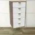 5 Drawer Chest of Drawers - White, Oak