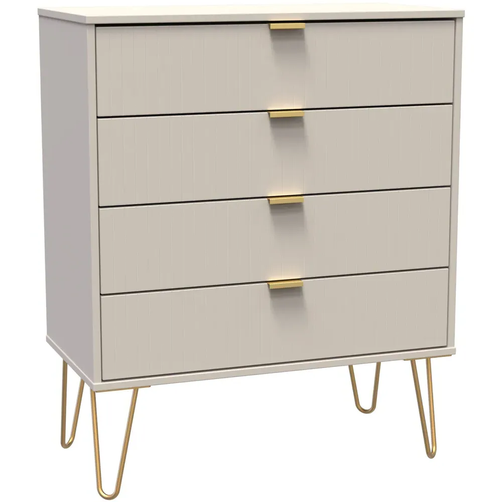 5 Drawer Wide Chest of Drawers - Kashmir Matt