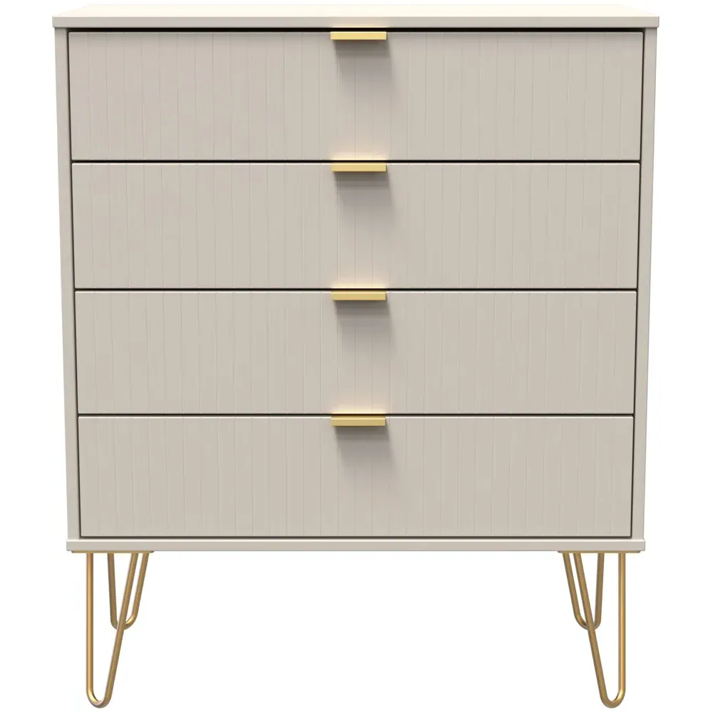 5 Drawer Wide Chest of Drawers - Kashmir Matt
