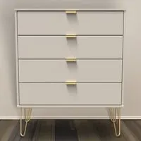 5 Drawer Wide Chest of Drawers - Kashmir Matt