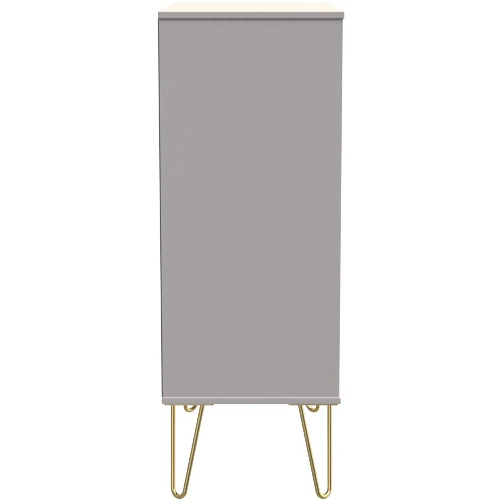 5 Drawer Wide Chest of Drawers - Kashmir Matt