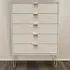 5 Drawer Wide Chest of Drawers - Kashmir Matt