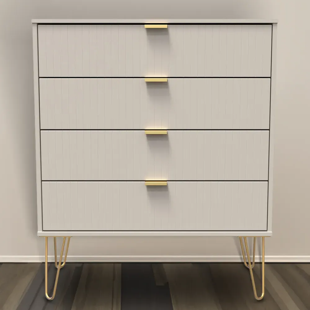 5 Drawer Wide Chest of Drawers - Kashmir Matt