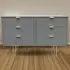 6 Drawer Wide Chest of Drawers - Dusk Grey