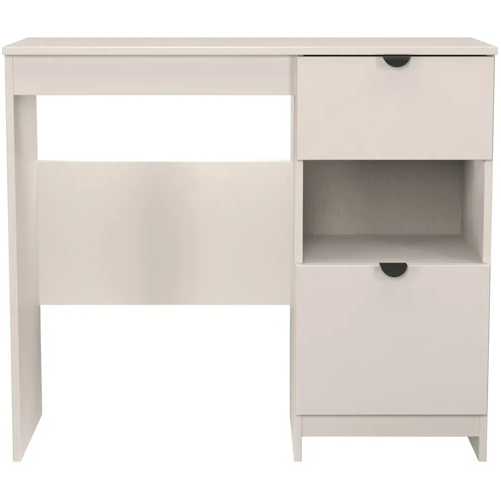 Bora 2 Drawer Single Shelf Vanity - Cream