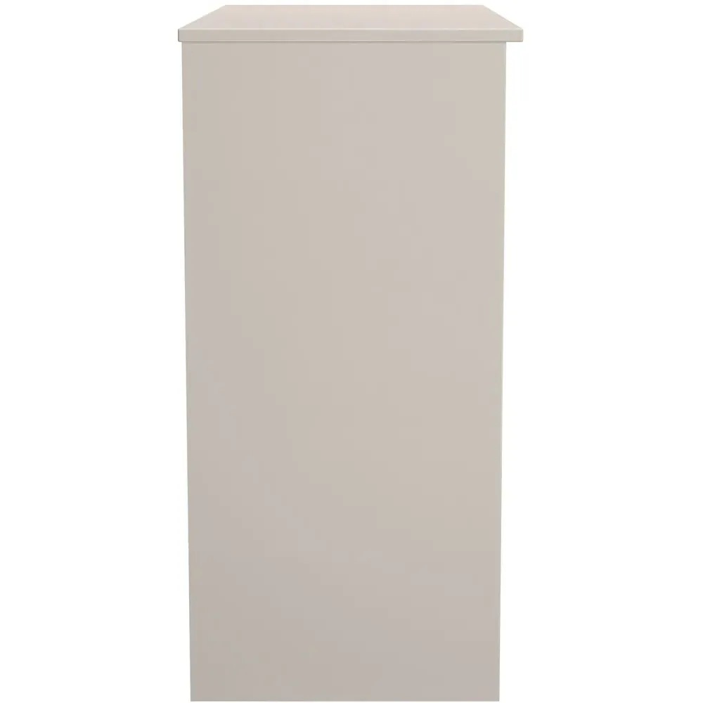Bora 2 Drawer Single Shelf Vanity - Cream