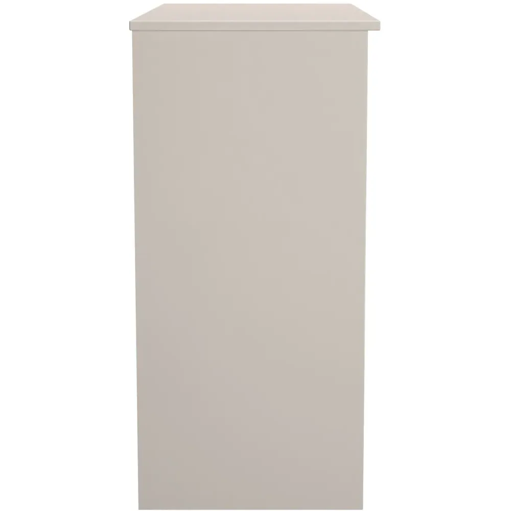 Bora 2 Drawer Vanity with Shelf - Cream, Oak