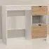 Bora 2 Drawer Vanity with Shelf - Cream, Oak
