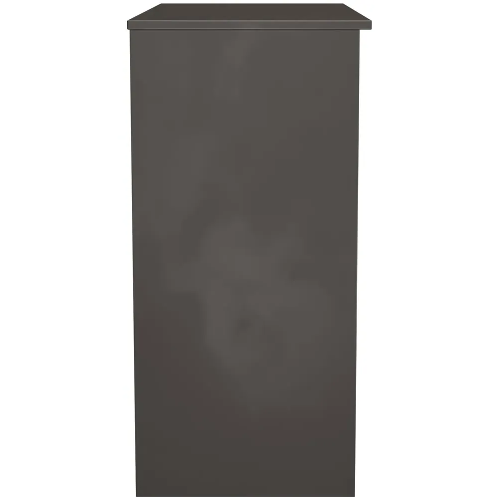 Bora 2 Drawer Vanity with Shelf - Grey, Oak