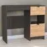 Bora 2 Drawer Vanity with Shelf - Grey, Oak