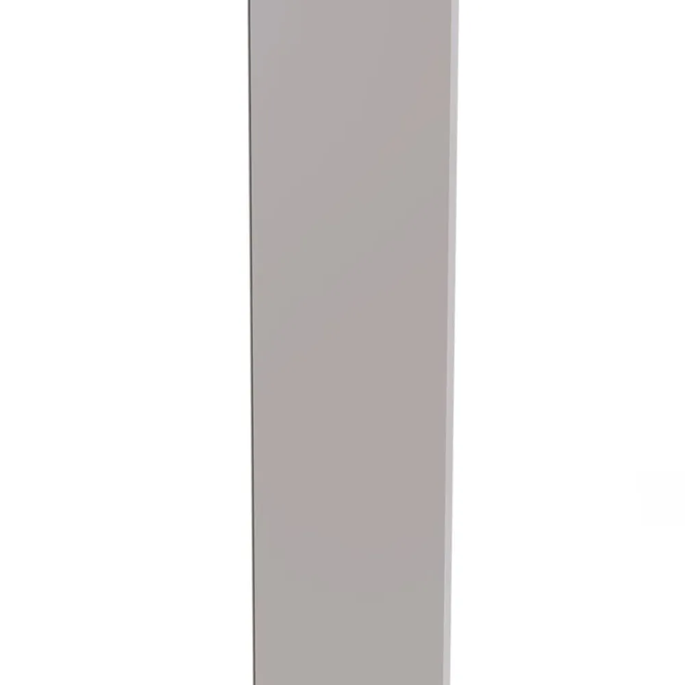 Camden 3 Door Mirrored Wardrobe with Storage - Cream