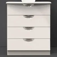 Camden 4 Drawer Chest of Drawers - Kashmir Gloss