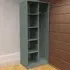 Crowndale 5 Shelf Open Wardrobe - Reed Green