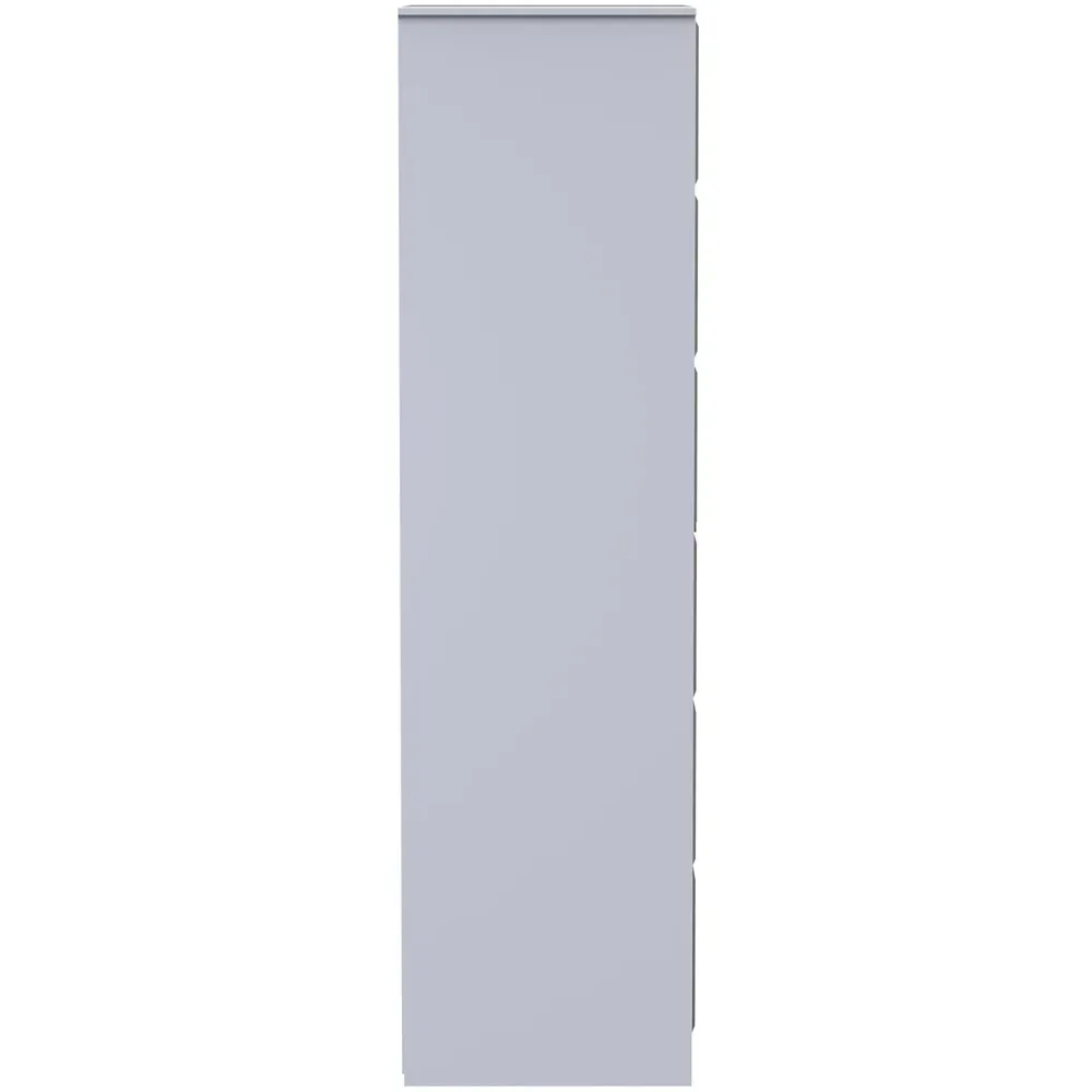 Cube 2 Door Wardrobe - Blue