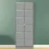Cube 2 Door Wardrobe - Dusk Grey