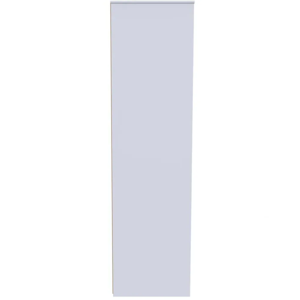 Cube 3 Door Wardrobe - Blue