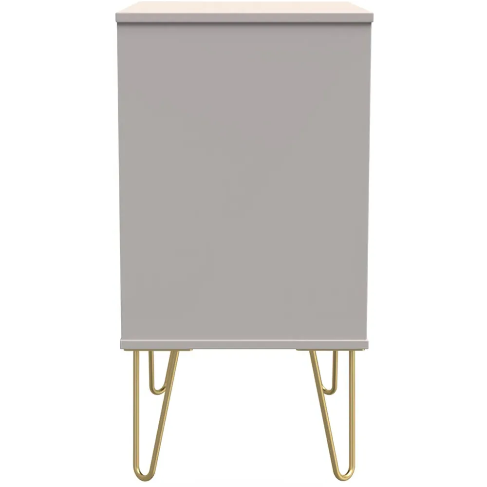 Cube 3 Drawer Chest of Drawers - Cream