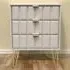 Cube 3 Drawer Chest of Drawers - Cream