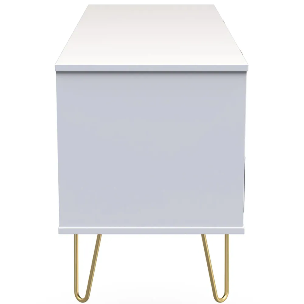 Cube 4 Drawer Chest of Drawers - Blue