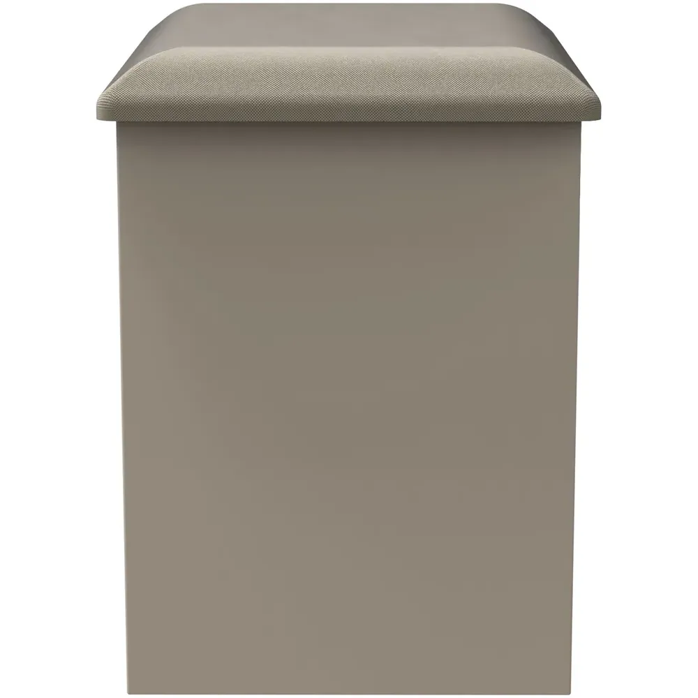 Cube Dressing Table Stool - Cream