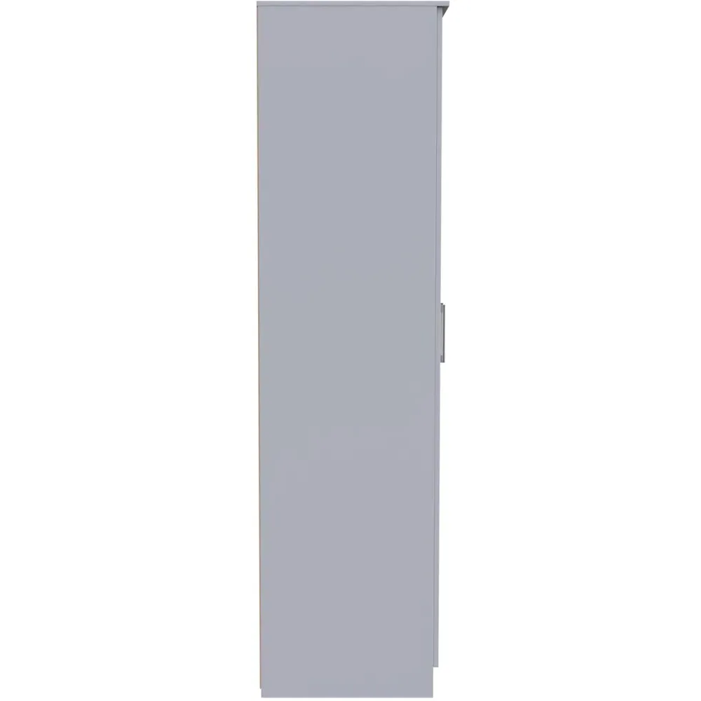 Devon 2 Door Wardrobe - Grey