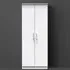 Devon 2 Door Wardrobe - White