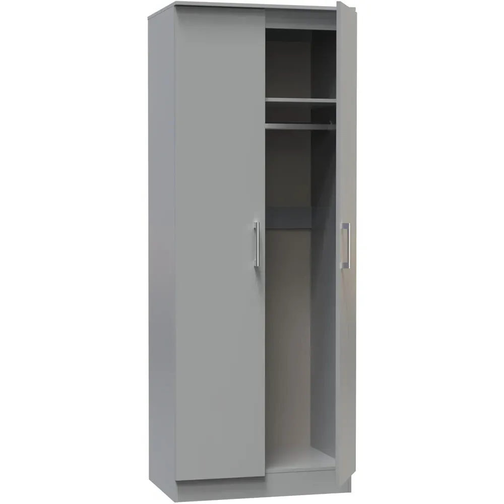 Devon 3 Piece Bedroom Furniture Set - Dusk Grey