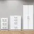 Devon 3 Piece Bedroom Furniture Set - White