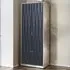 Diamond 2 Door 2 Drawer Tall Double Wardrobe - Matt Indigo