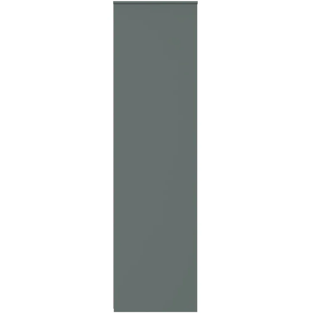 Diamond 2 Door 2 Drawer Tall Double Wardrobe - Reed Green