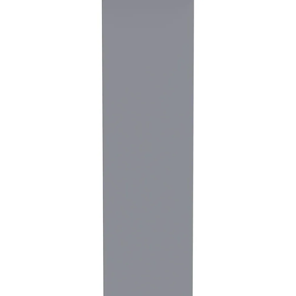 Diamond 2 Door Tall Double Wardrobe - Matt Shadow Grey