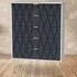 Diamond 5 Drawer Chest of Drawers - Indigo