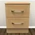 Dorset 2 Drawer Bedside Cabinet - Oak