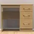 Dorset 3 Drawer Dressing Table - Oak