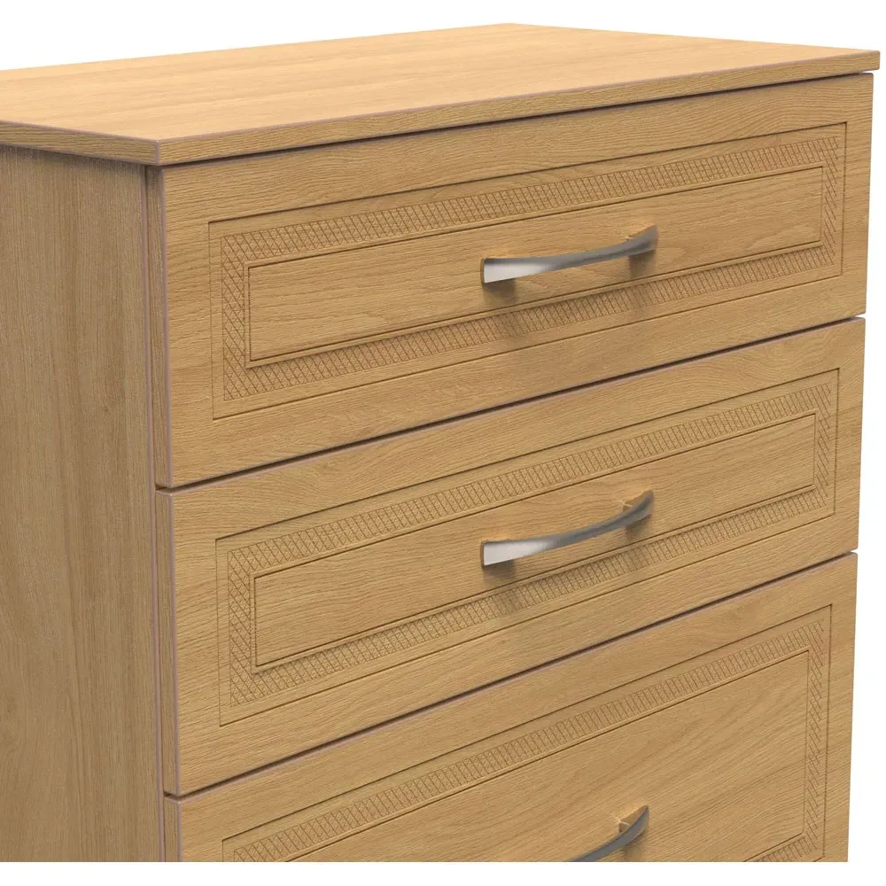 Dorset 4 Drawer Chest of Drawers - Oak