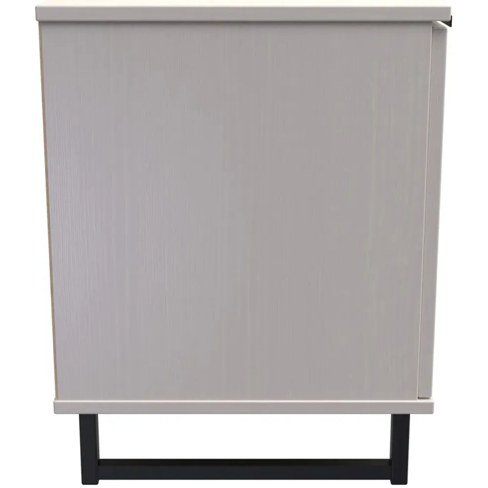 Hong Kong 2 Door Media Unit with Drawer - Cream