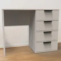 Hong Kong 4 Drawer Dressing Table - Cream, Kashmir Ash